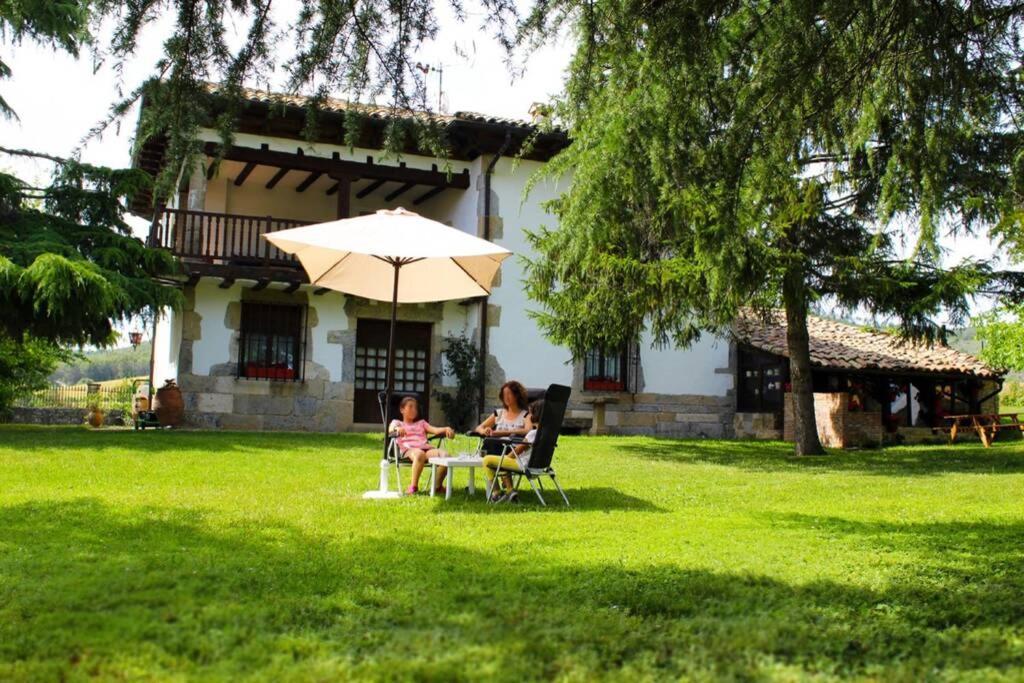 Casa rural Mertxenea Landetxea Elcano Exterior foto